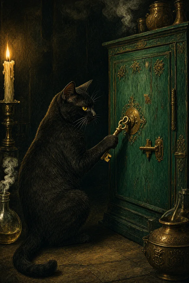 Император — Кот, заперший шкаф с ядами