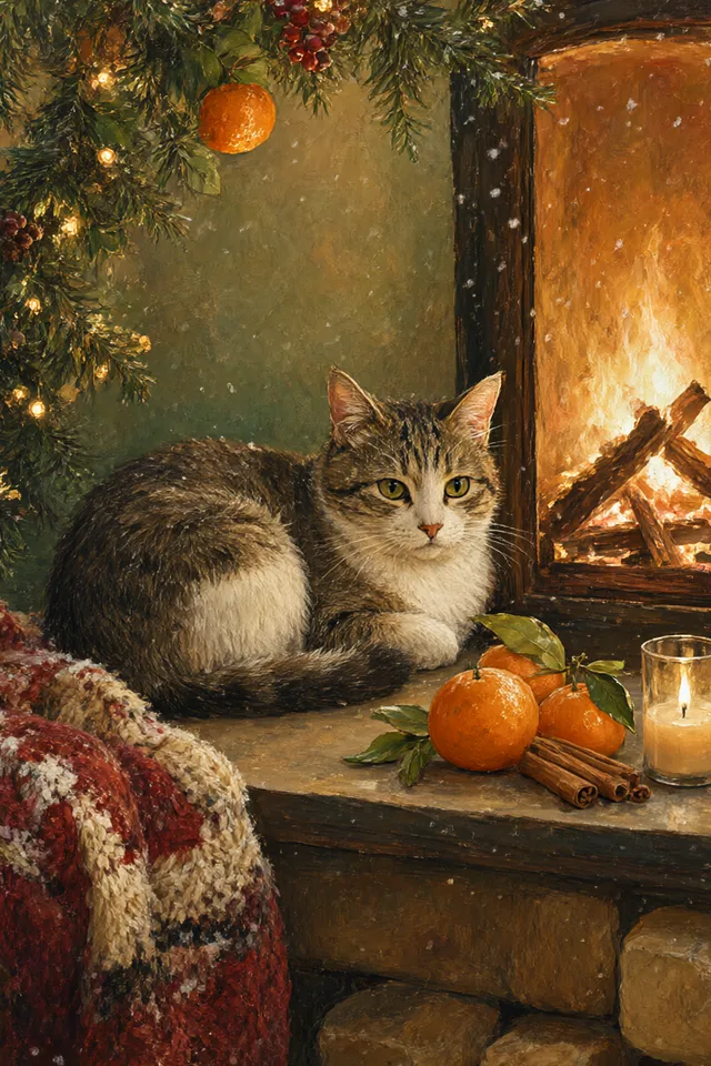 Императрица — Кошка у тёплой печи
