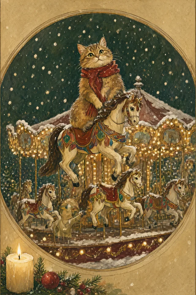 Колесо Фортуны — Кот на карусели времени