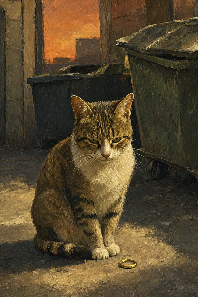 Колесо Фортуны — Кот, которому досталось золото из бака